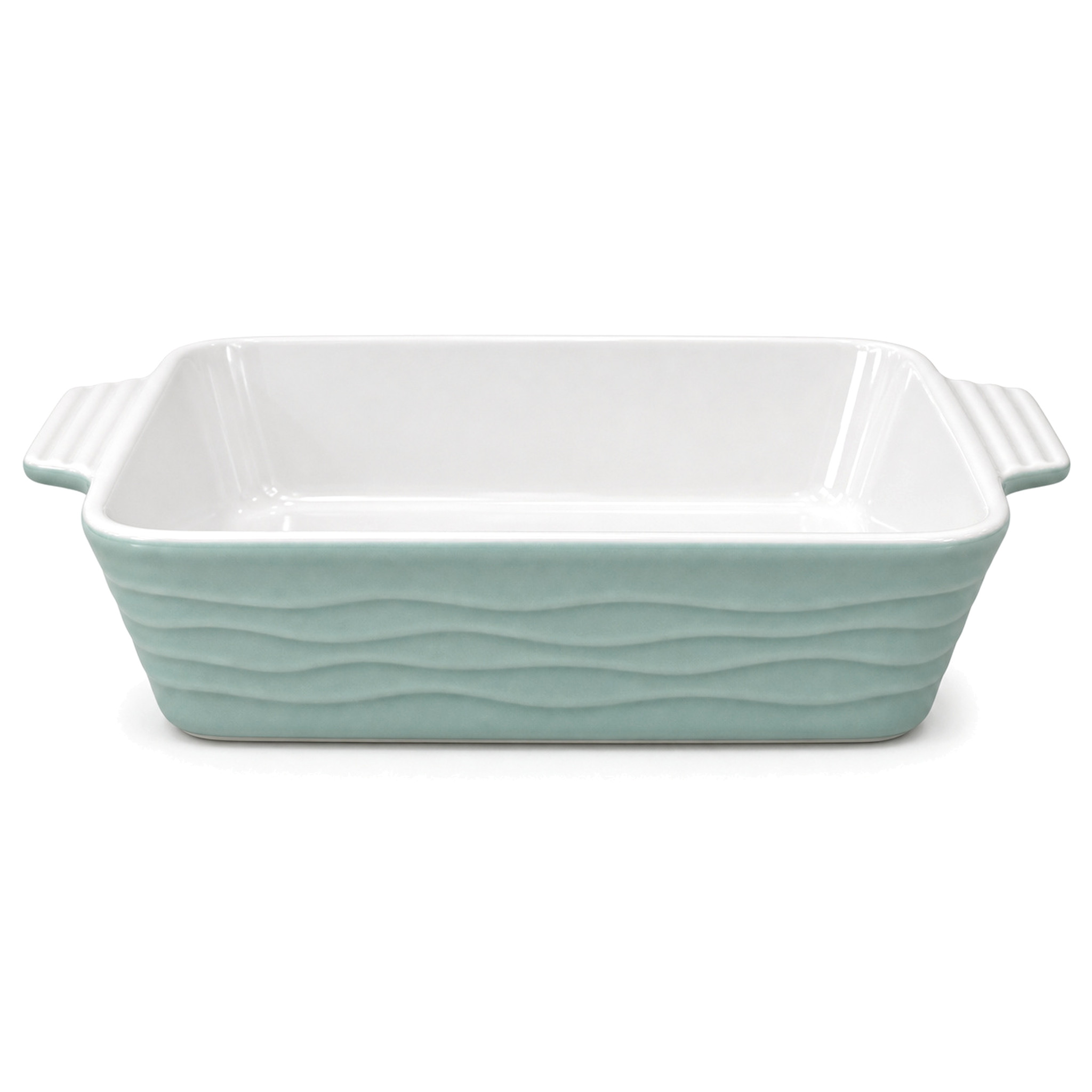 Baking Dish — Bean Green & White · LUM-TW-001919-SAU-01 — catalog product view