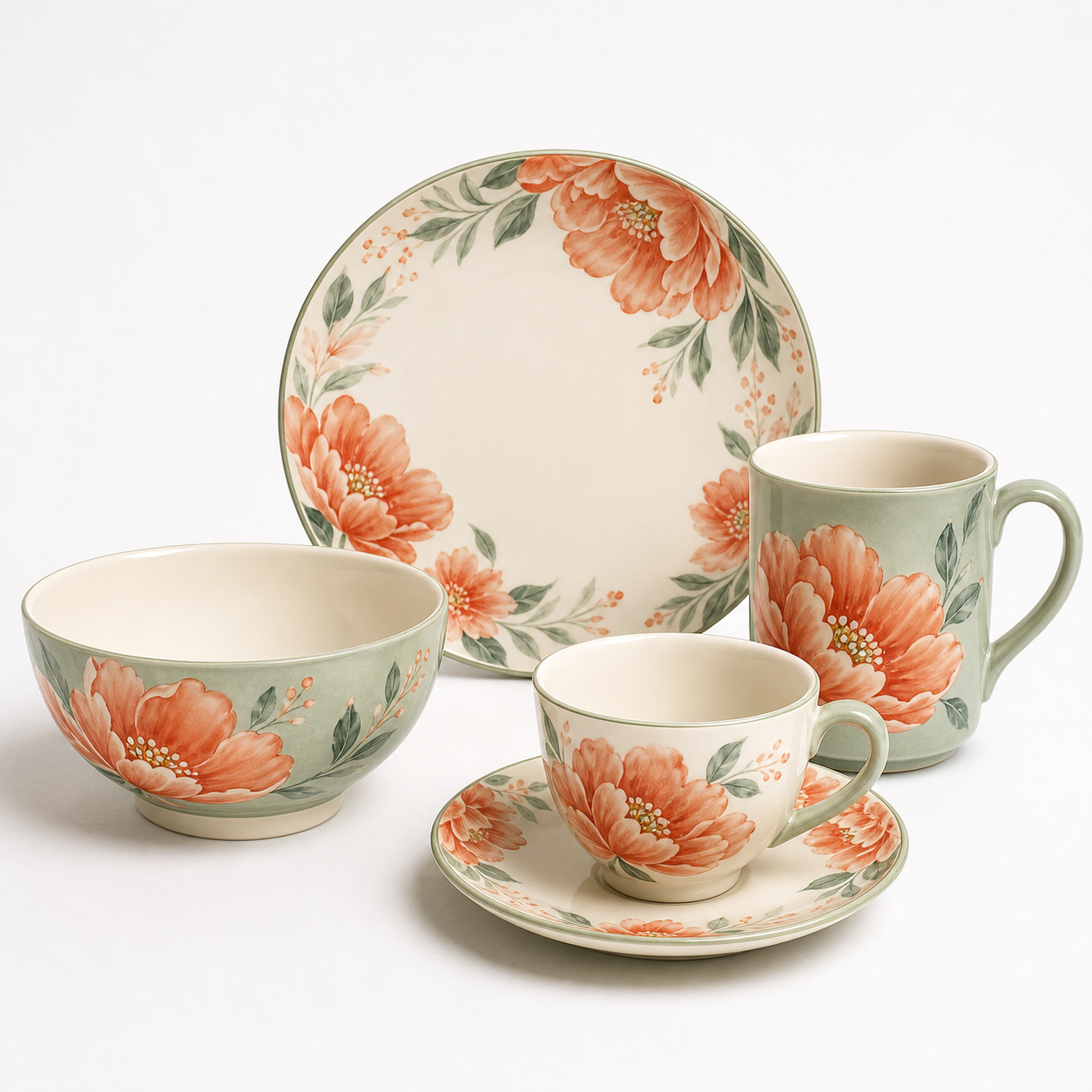 Dinnerware Place Setting · Round Dessert Plate · Concept reference — catalog product view