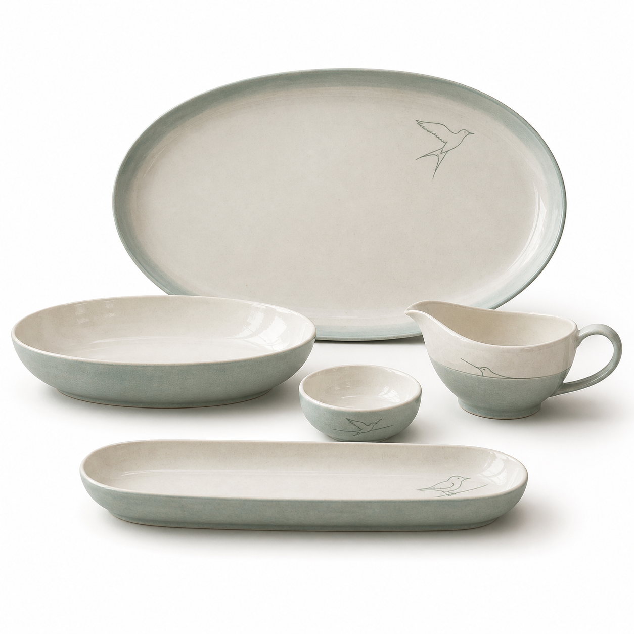 Serveware Statement Set · Oval Serving Platter · Concept Ref. CS-0618-010 — catalog product view