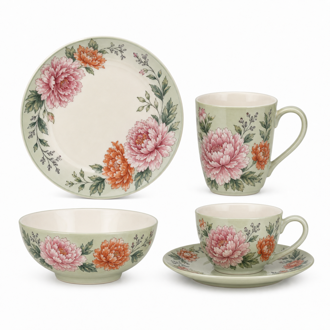 Dinnerware Place Setting · Round Dessert Plate · Concept reference — catalog product view