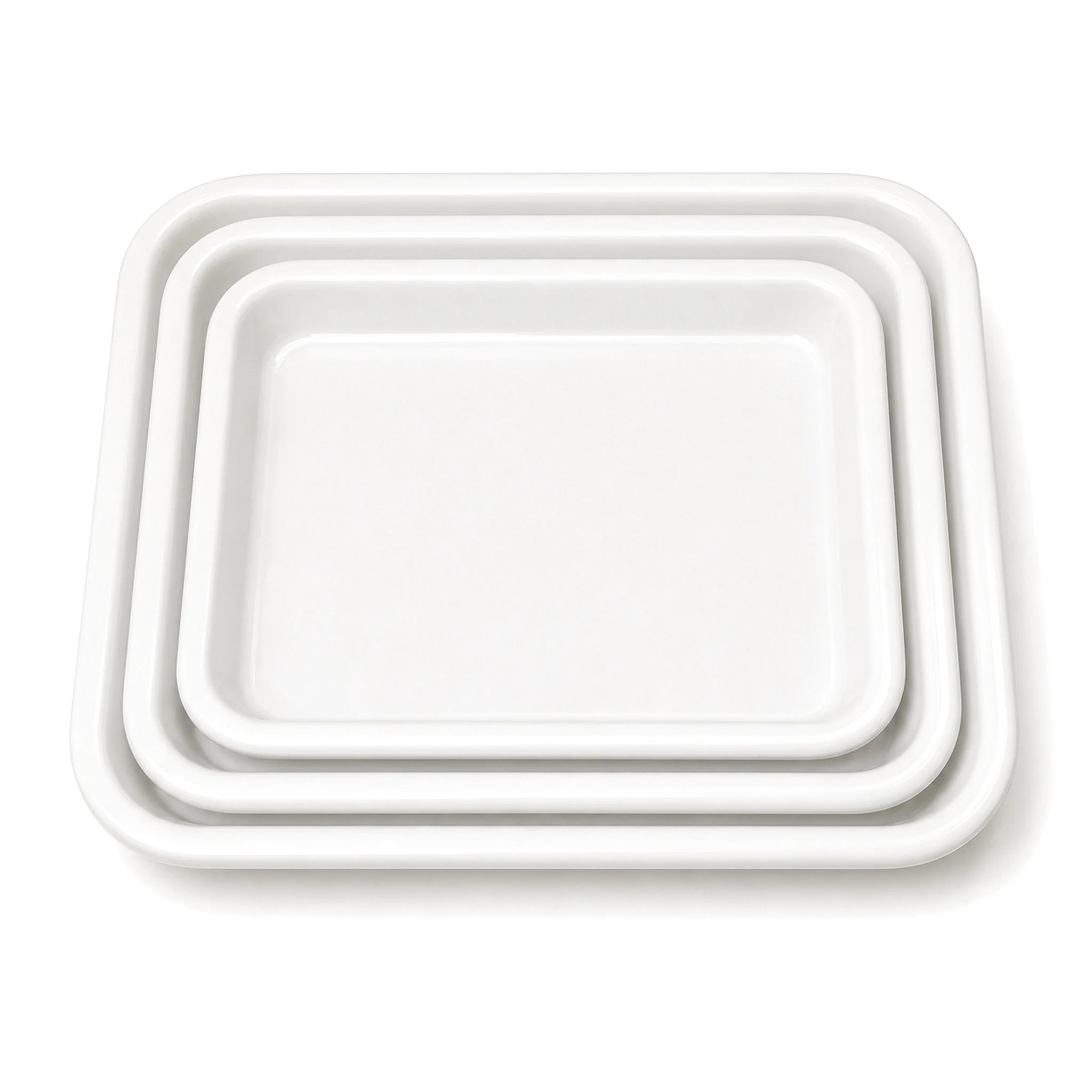 Square Plate — White · LUM-TW-002922-SAU-01 — catalog product view