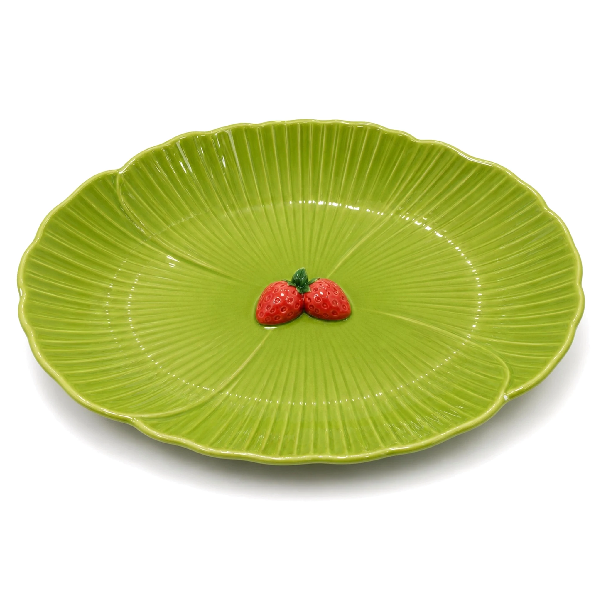 12″ Plate — Green · LUM-TW-003063-SAU-01 — catalog product view
