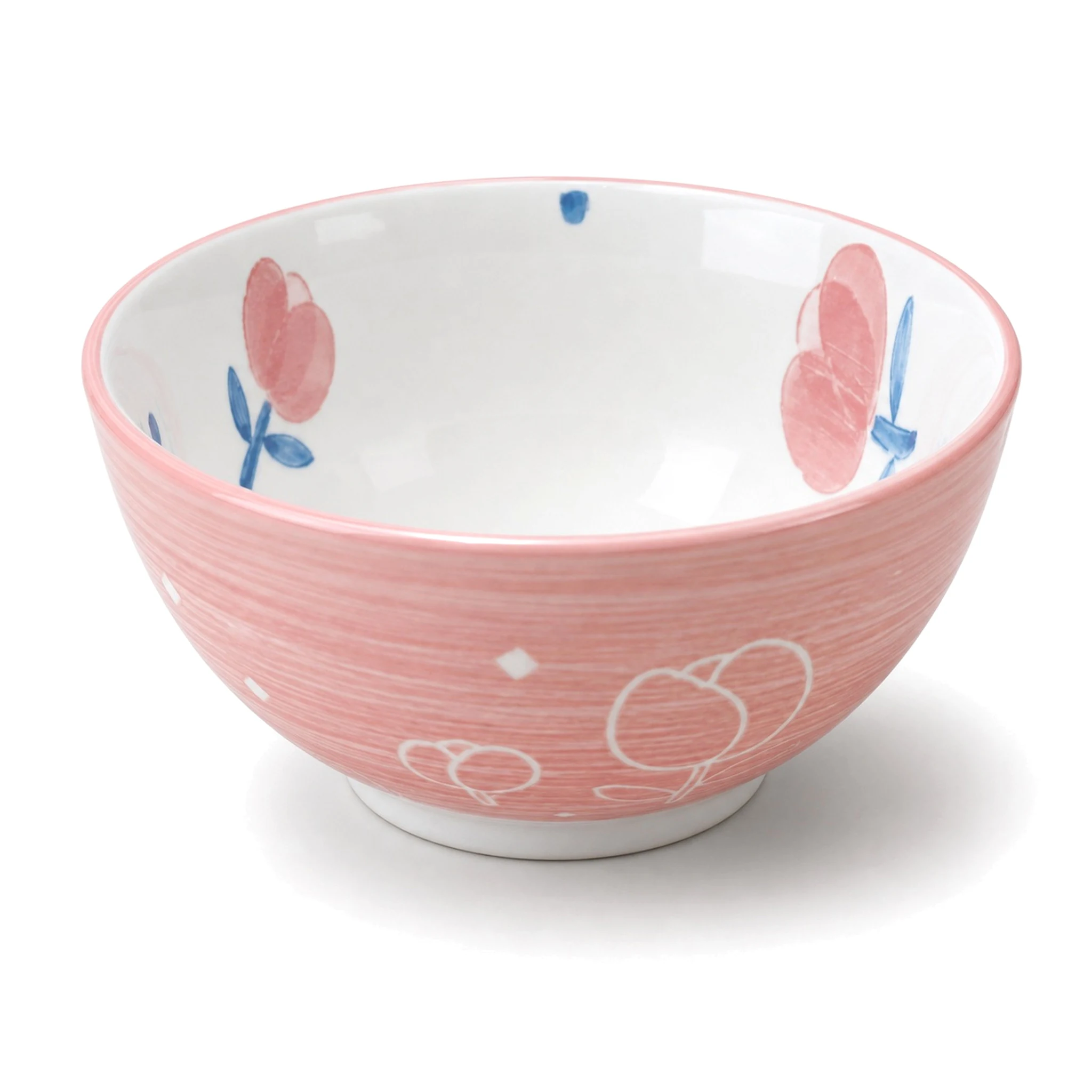 Bowl — White & Red · LUM-TW-003289-BWL-01 — catalog product view