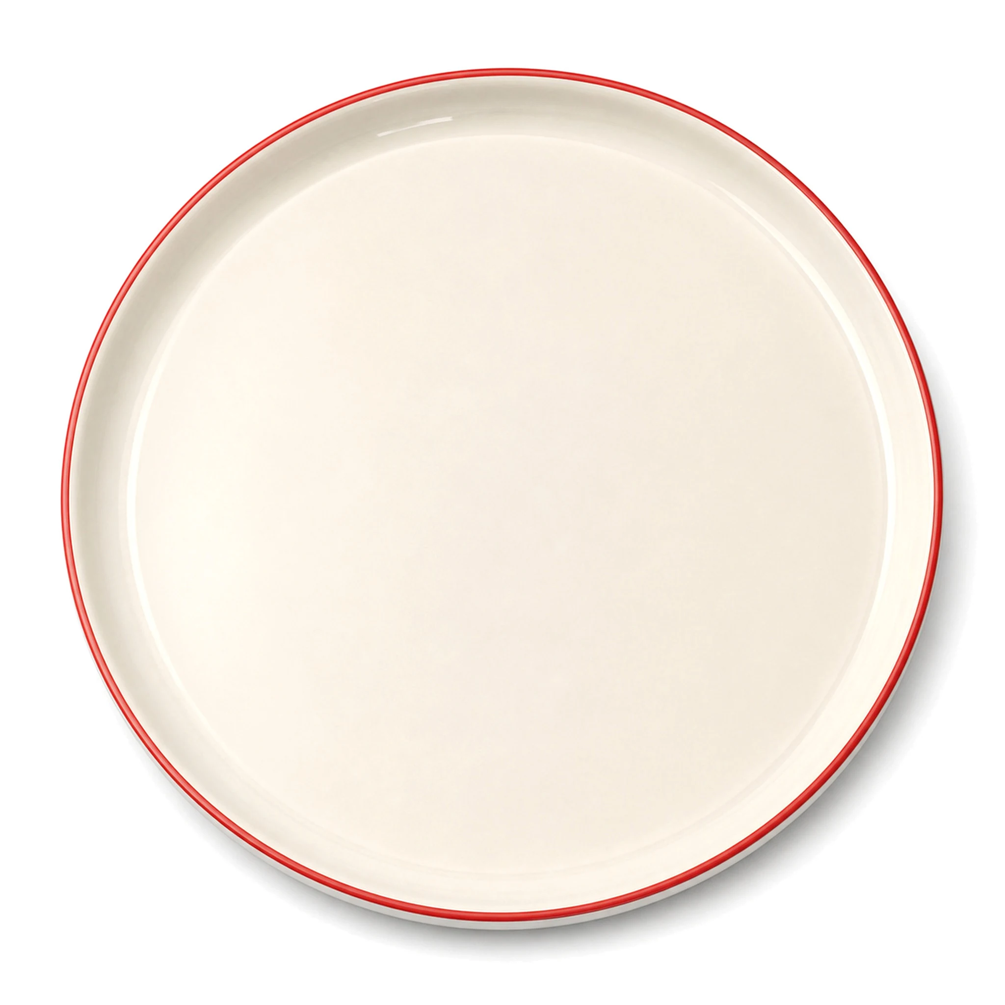 10″ Round Plate — White & Multicolor · LUM-TW-002043-SAU-01 — catalog product view