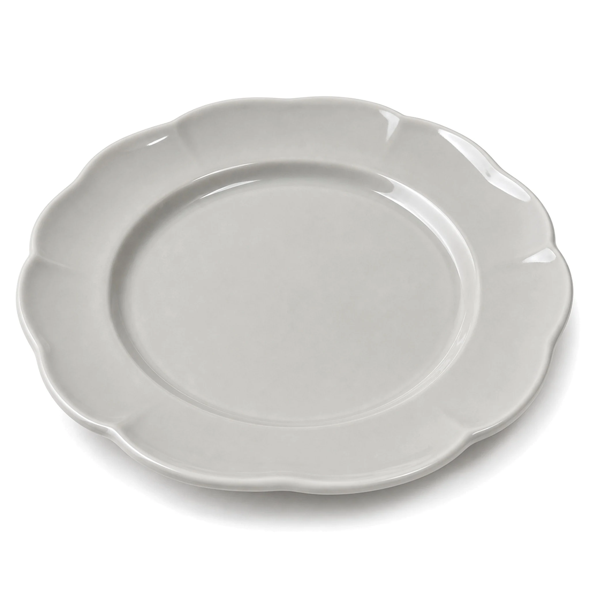 10″ Round Plate — Light Gray · LUM-TW-002024-SAU-02 — catalog product view