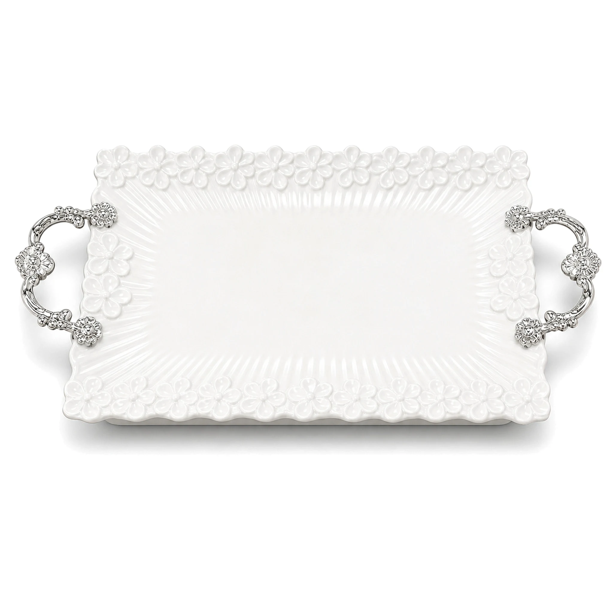 Square Plate — White · LUM-TW-002805-SAU-01 — catalog product view