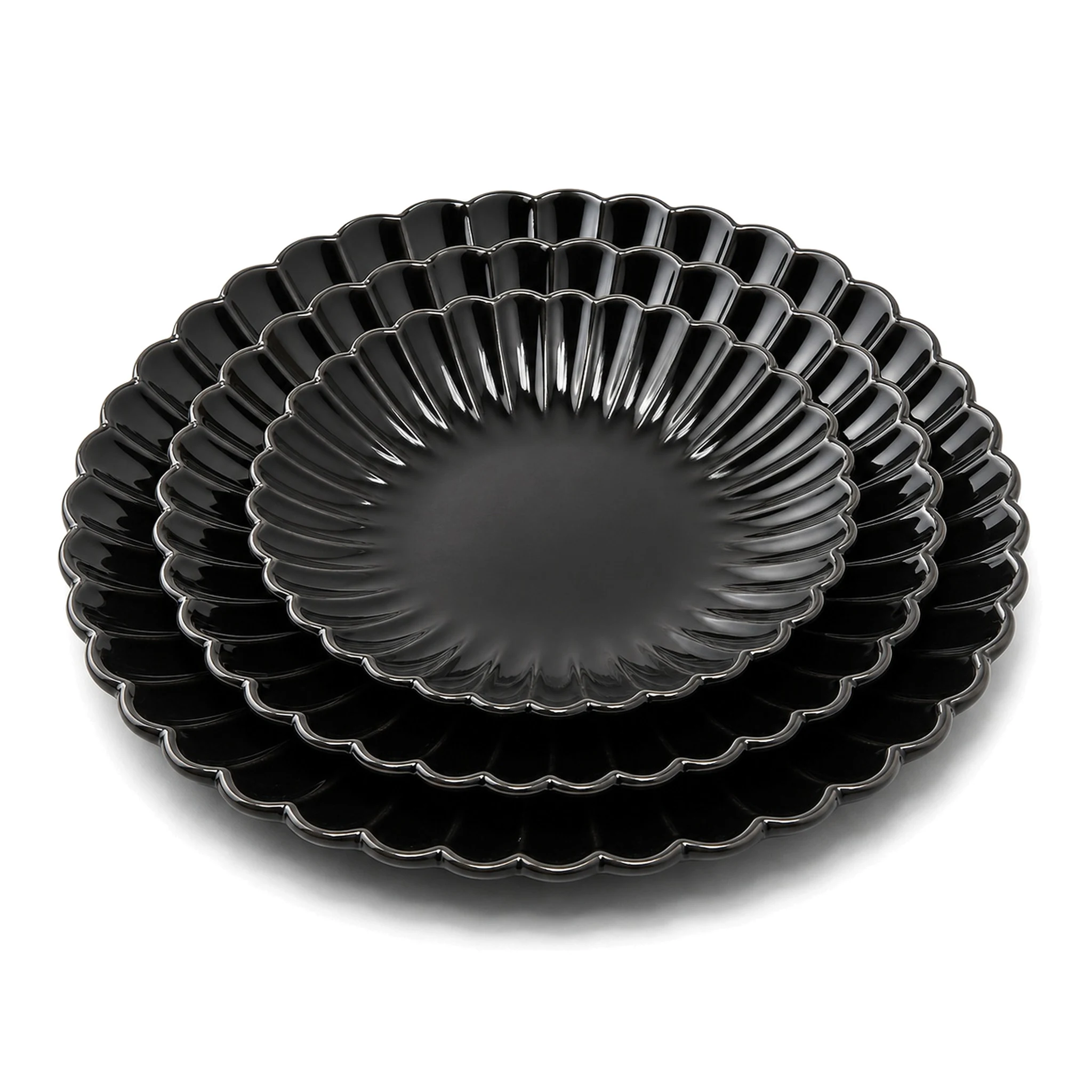6.5″ Round Plate — Black · LUM-TW-002522-SAU-02 — catalog product view