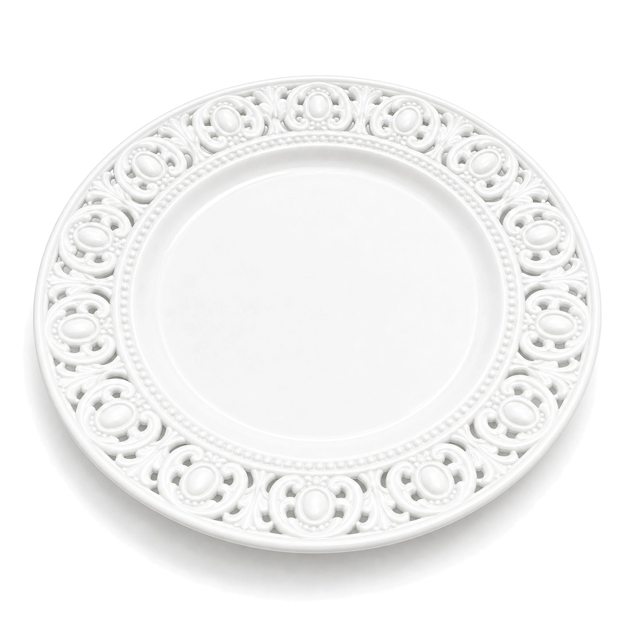 10″ Plate — White · LUM-TW-002020-SAU-01 — catalog product view