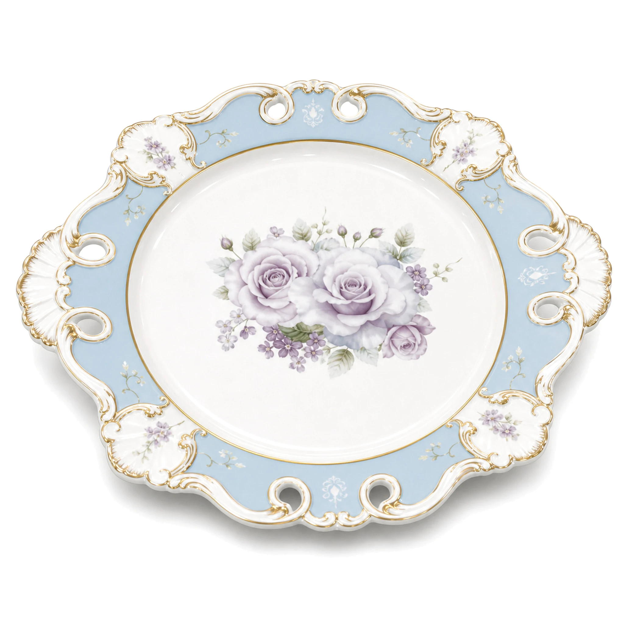 8.5″ Flat Plate — White & Multicolor · LUM-TW-001910-SAU-01 — catalog product view