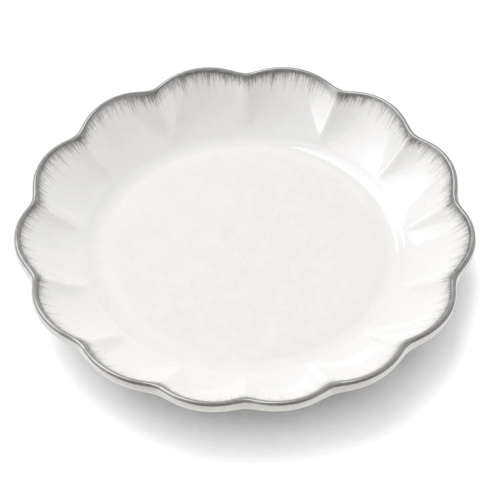 Plate — White & Gray · LUM-TW-001627-SAU-01 — catalog product view