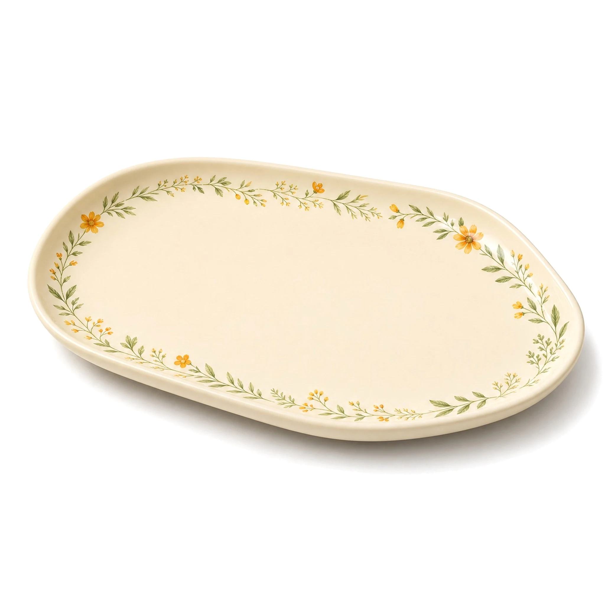 12″ Round Plate — Cream · LUM-TW-002242-SAU-04 — catalog product view