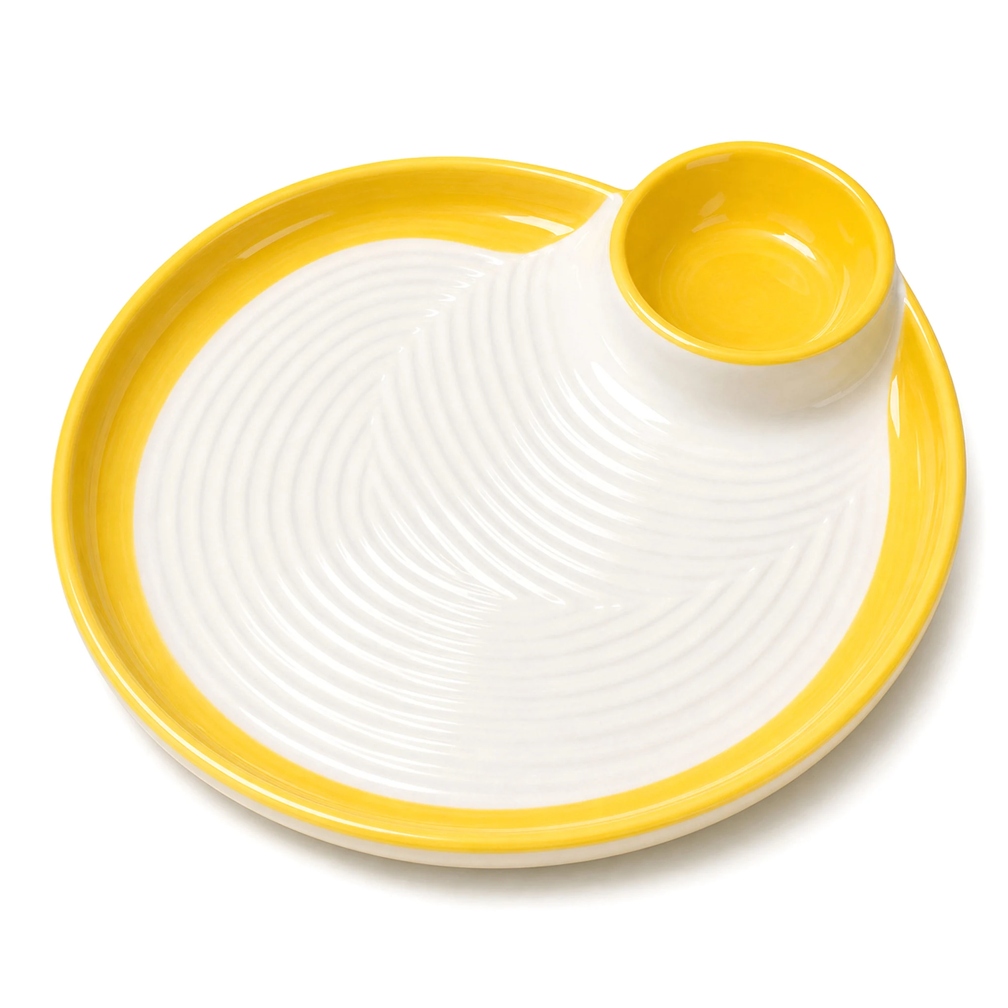 9.5″ Plate — White & Multicolor · LUM-TW-002281-SAU-01 — catalog product view